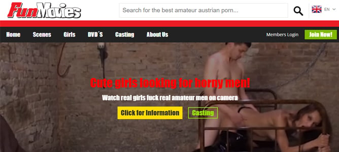 Good bizarre porn website with European content