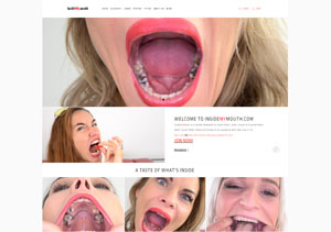 One of the best pay porn sites for mouth fetish scenes.