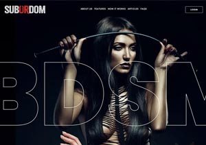 Good porn site where you can chat with BDSM lovers.